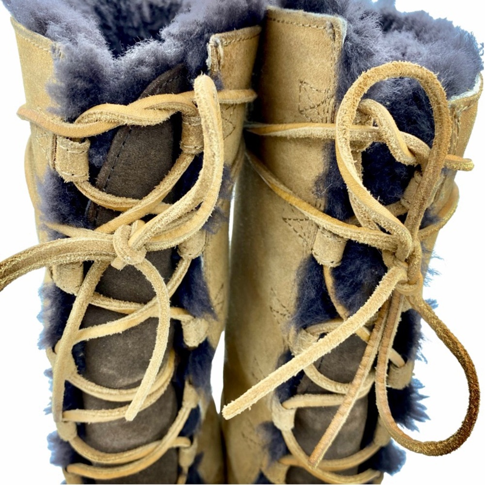 UGG Whitley Uptown Moccasin Lace-Up Mid-Calf Boots - Picture 5 of 10